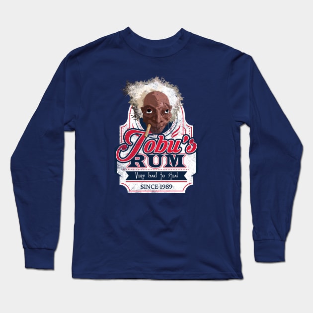 Jobu's Rum, distressed Long Sleeve T-Shirt by hauntedjack